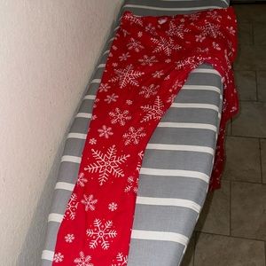 Red Holiday Tights Sz XL